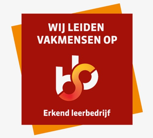Erkend leerbedrijf, wij leiden vakmensen op