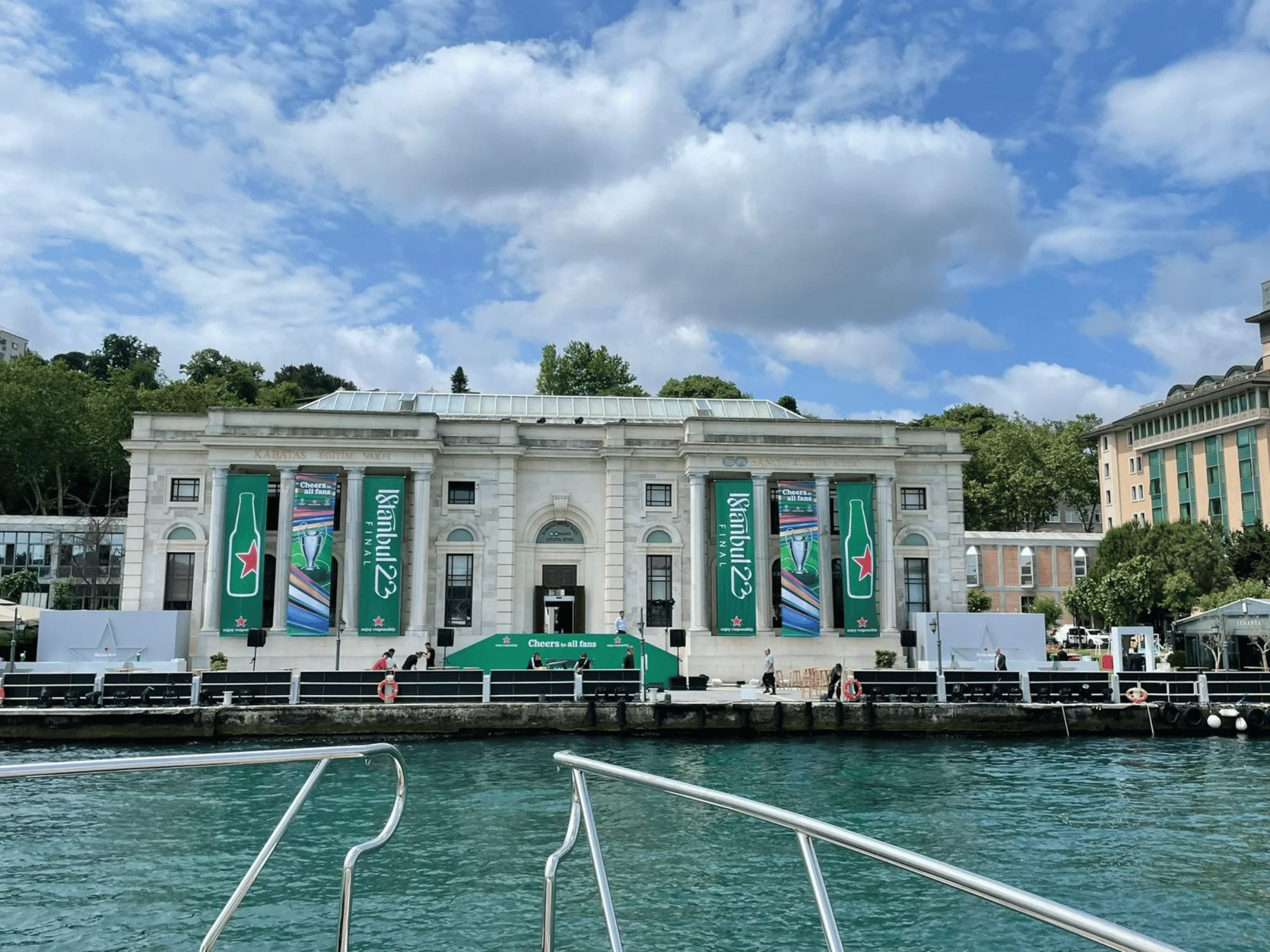 Evenement van SDK Events voor Heineken tijdens de Champions League finale in Istanbul