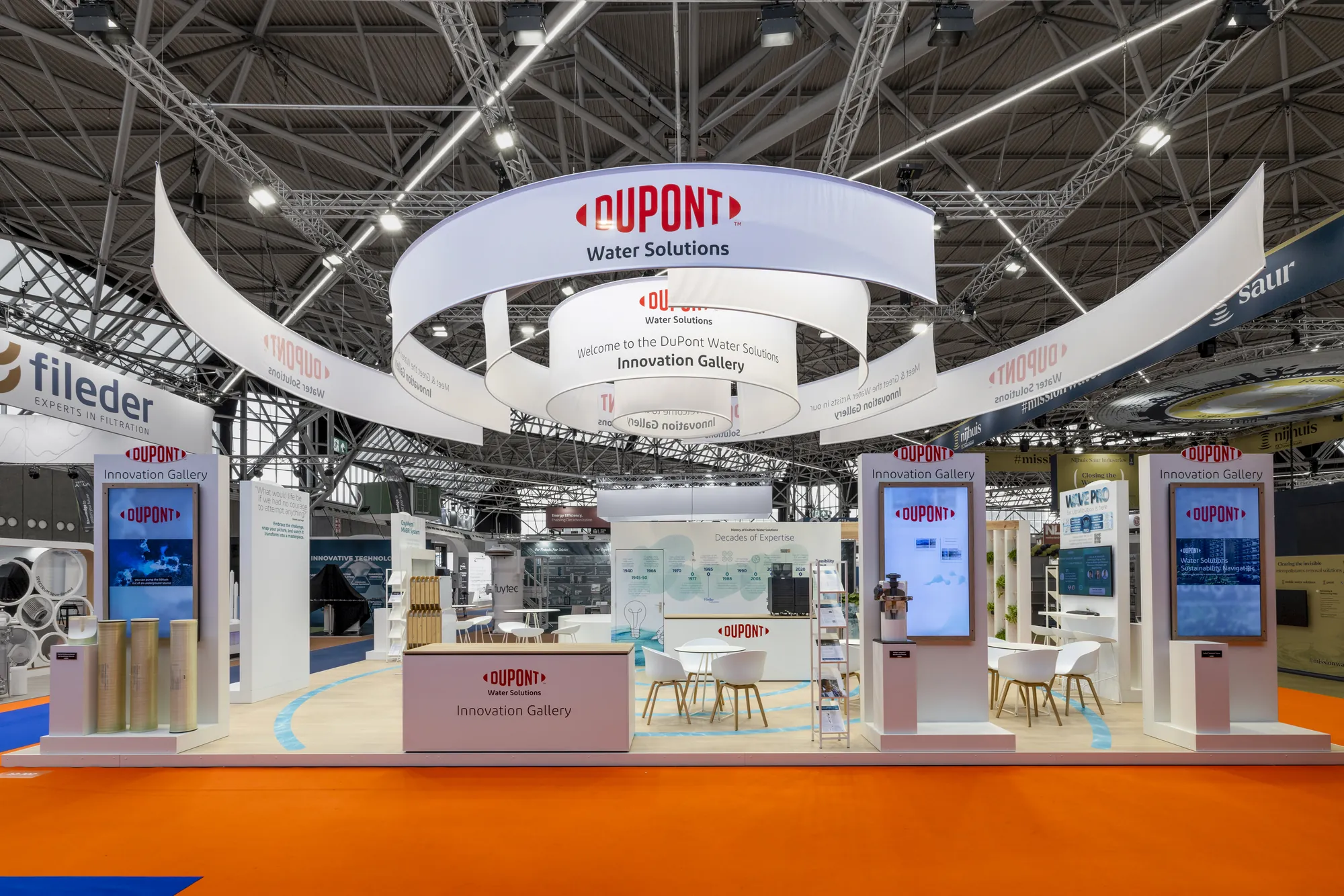 Beursstand van SDK Events voor DuPont Water Solutions