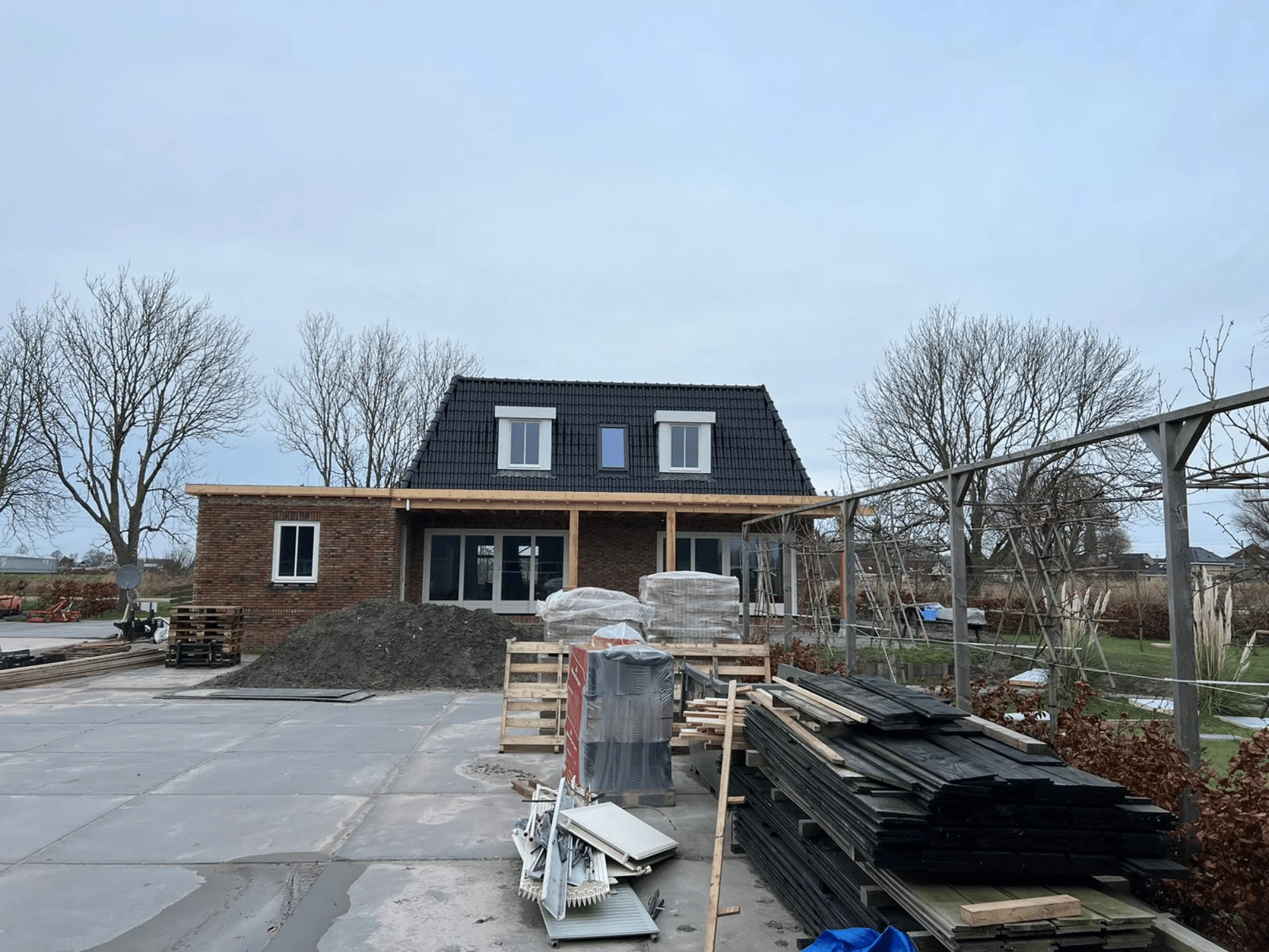 Prefab kapconstructie