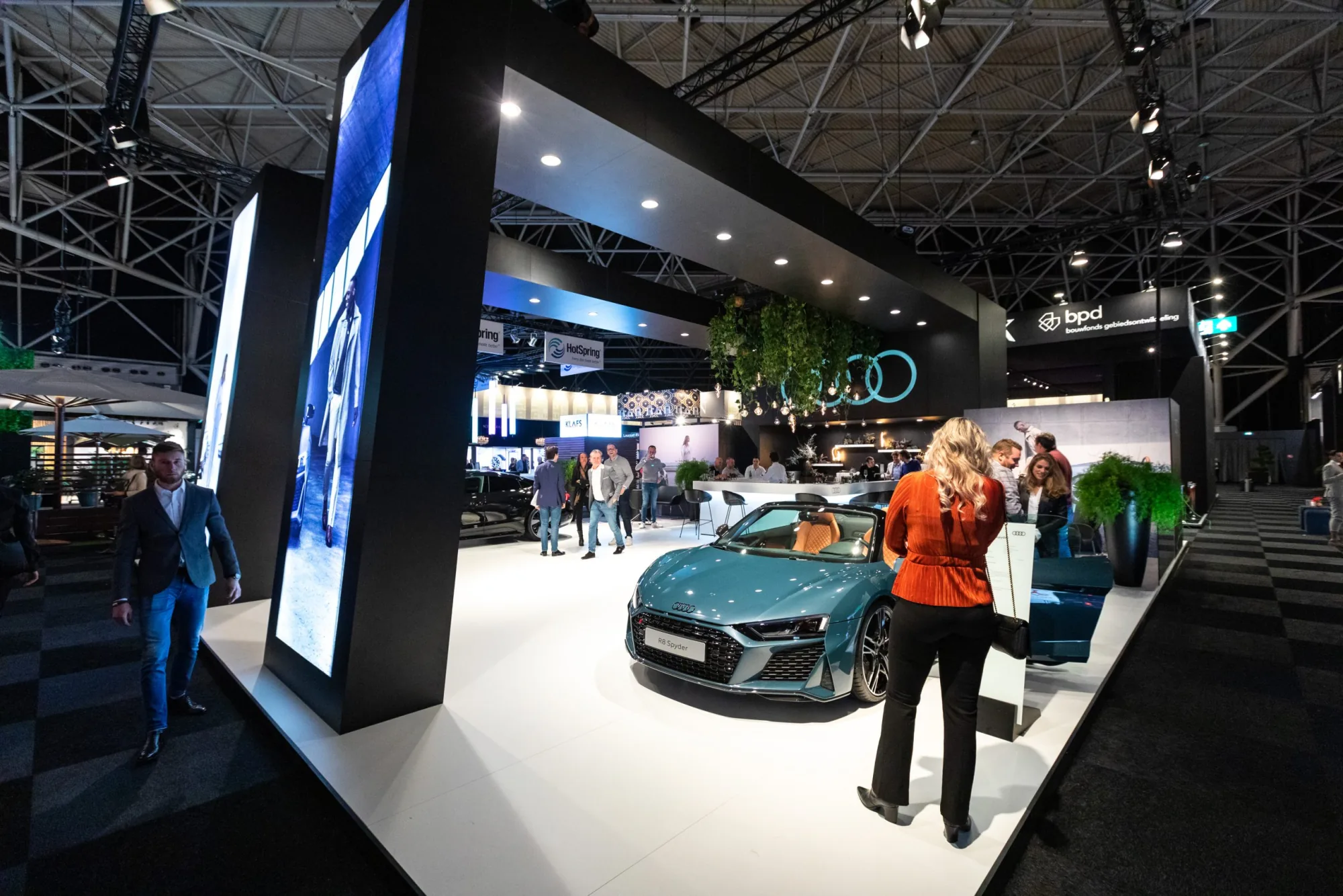 Standbouw van SDK Events voor Audi op de Masters Expo