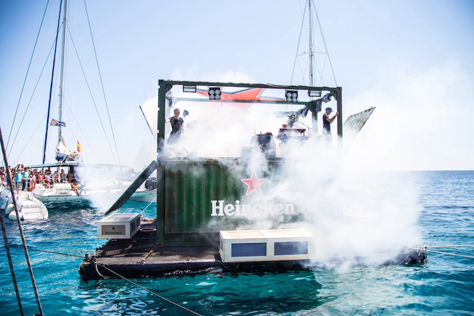 Heineken Floating Bar